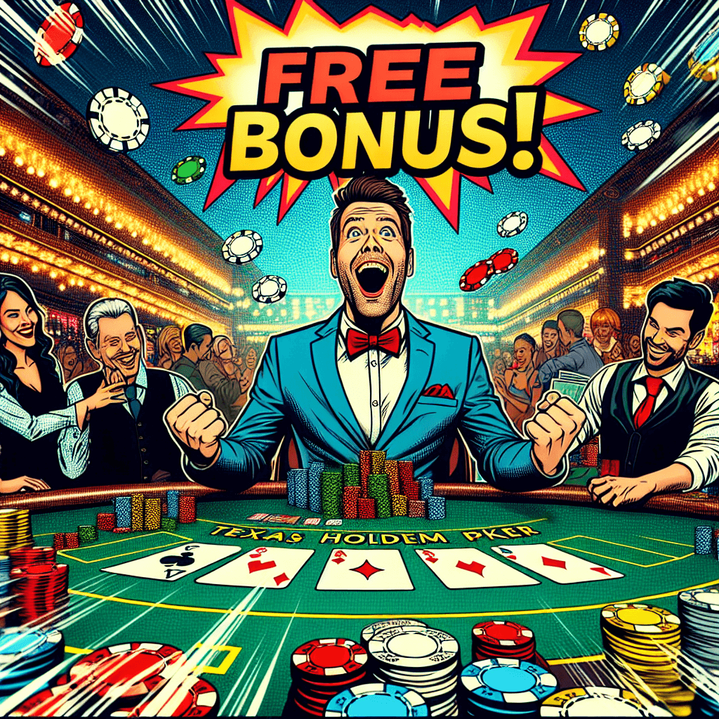how to claim free bonus in Texas Holdem Poker casino