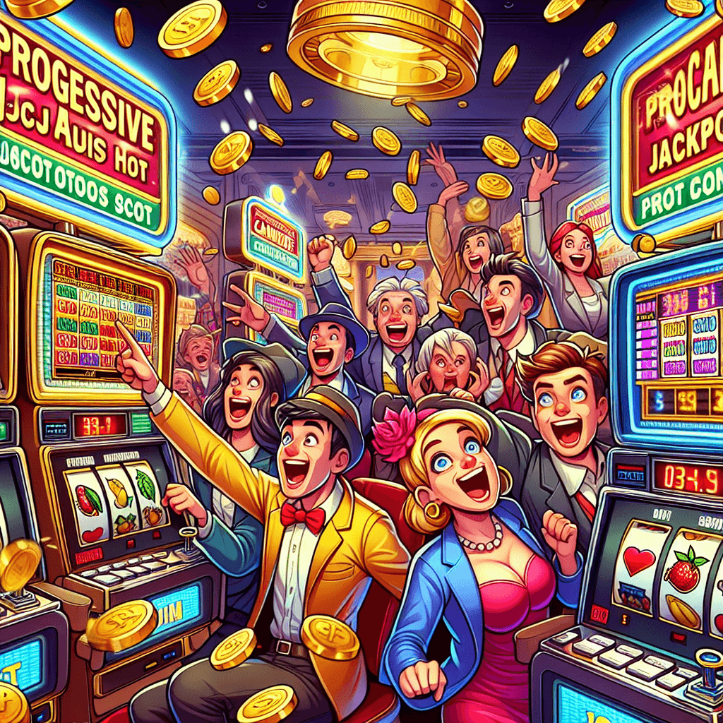 Screenshot of progressive slots tips and casino guide