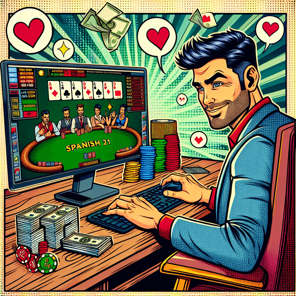 how to play Spanish 21 online for real money