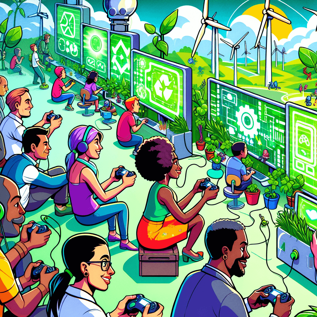 eco-friendly gaming trends 2025